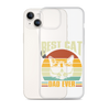 Best Cat Dad Ever Clear Case for iPhone®