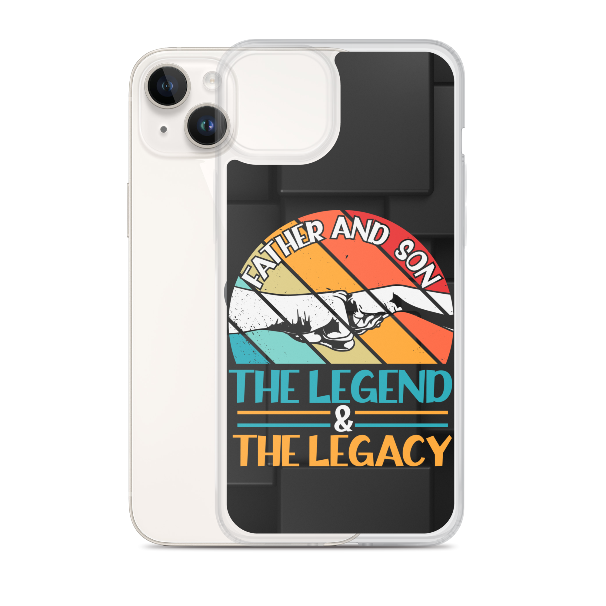 Father And Son The Legend And The Legacy Clear Case for iPhone®