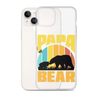 Papa Bear Clear Case for iPhone®