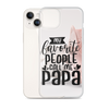 My Favorite People Call Me Papa Clear Case for iPhone®