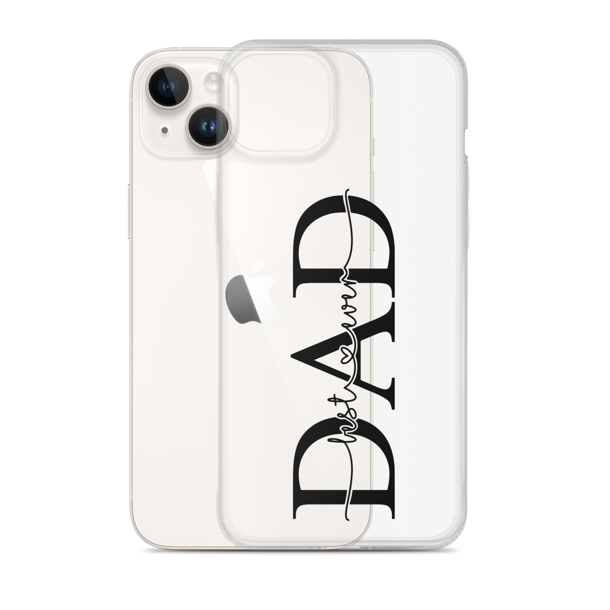 Best Dad Ever Clear Case for iPhone®