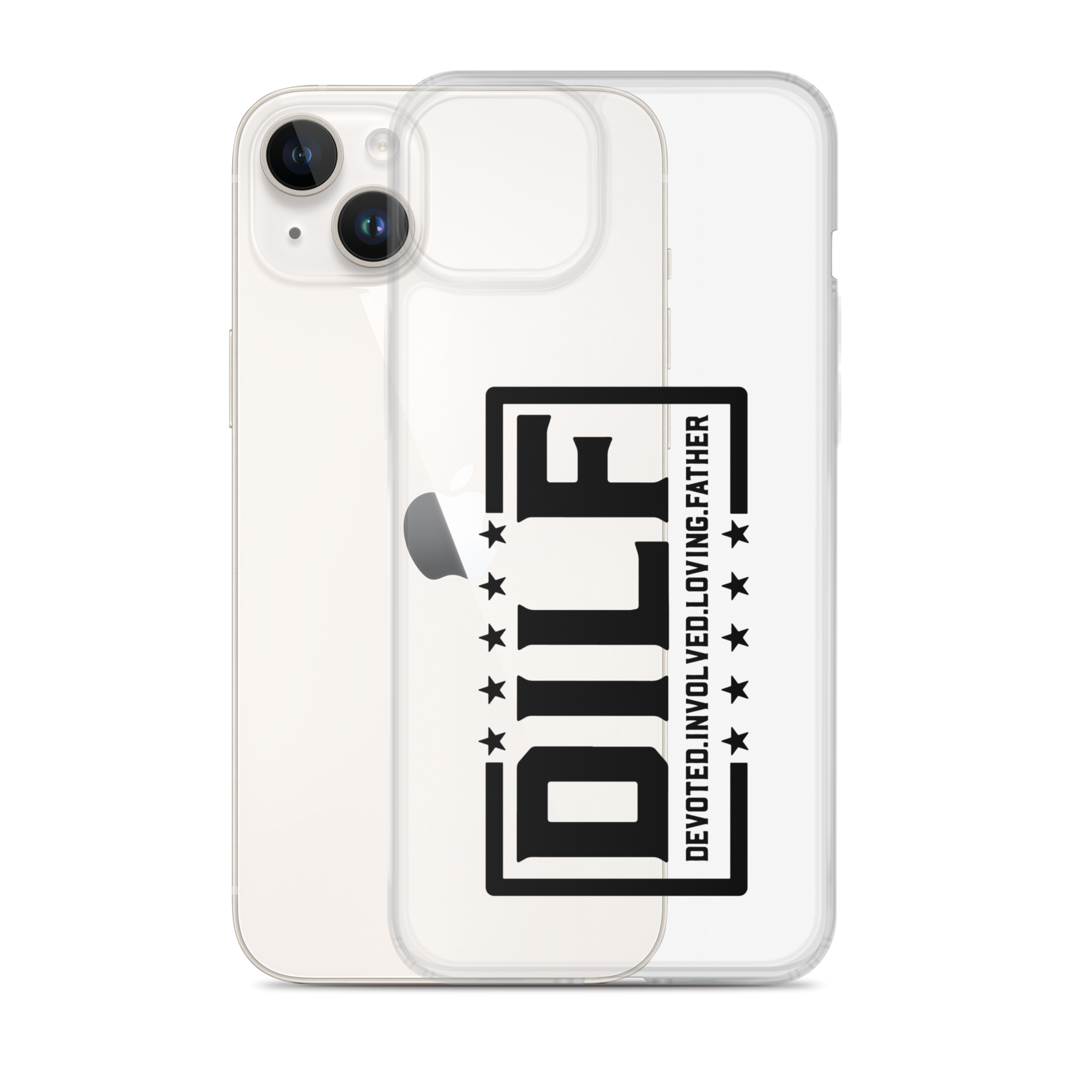 Dilf Devoted, Involved, Loving, Father Clear Case for iPhone®