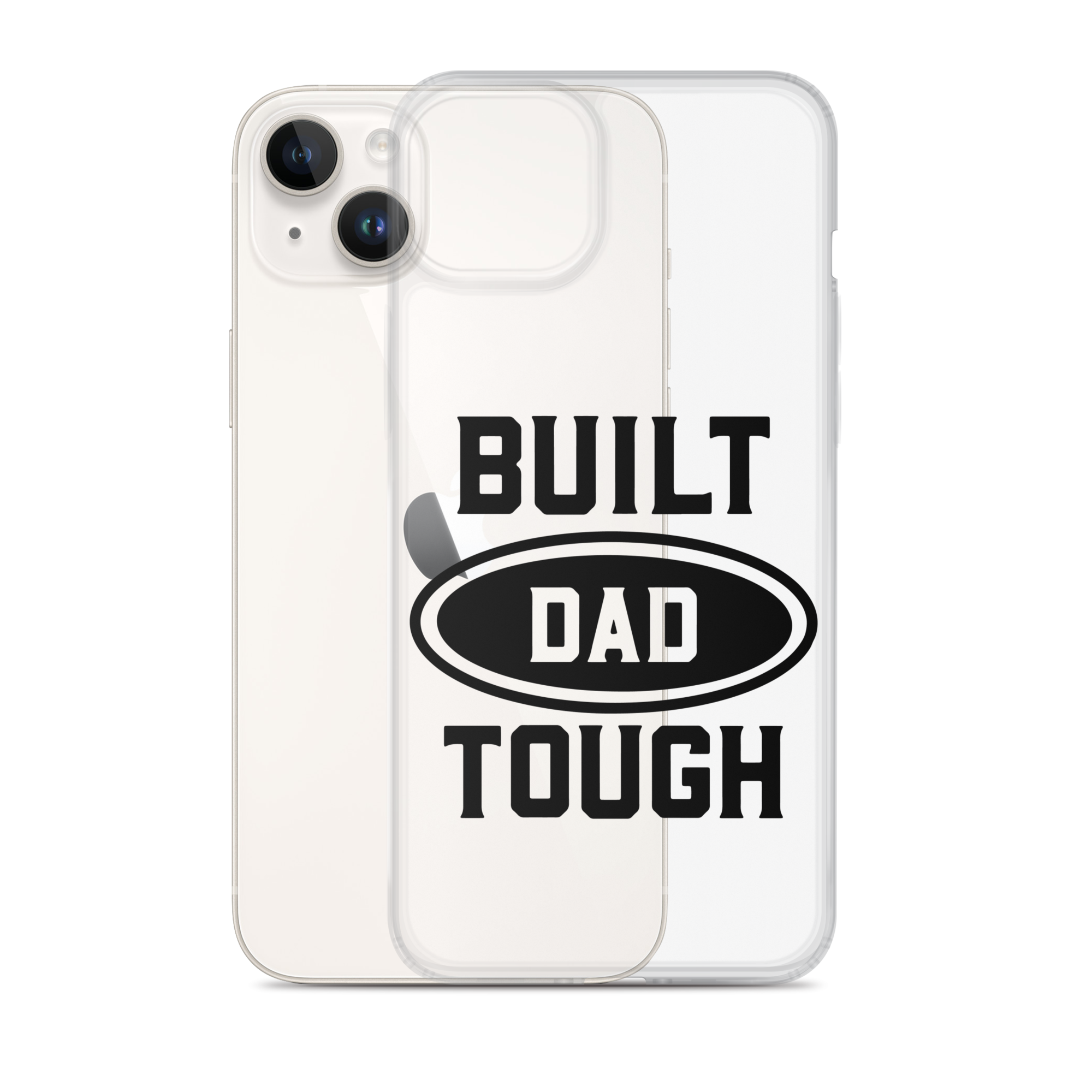 Built Dad Tough Clear Case for iPhone®