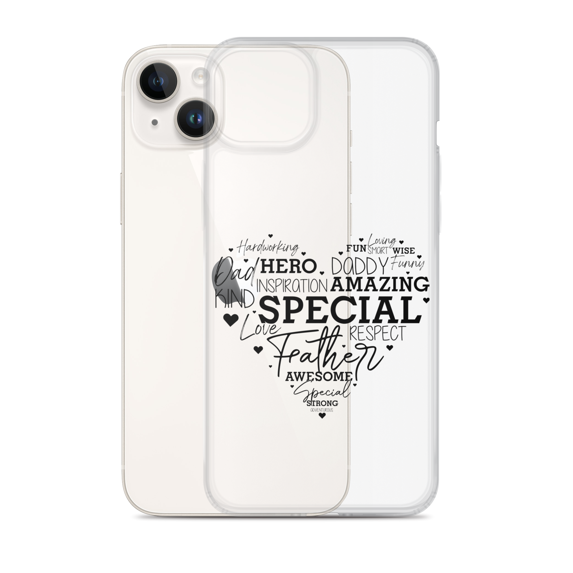 Father Special Hero Amazing Clear Case for iPhone®