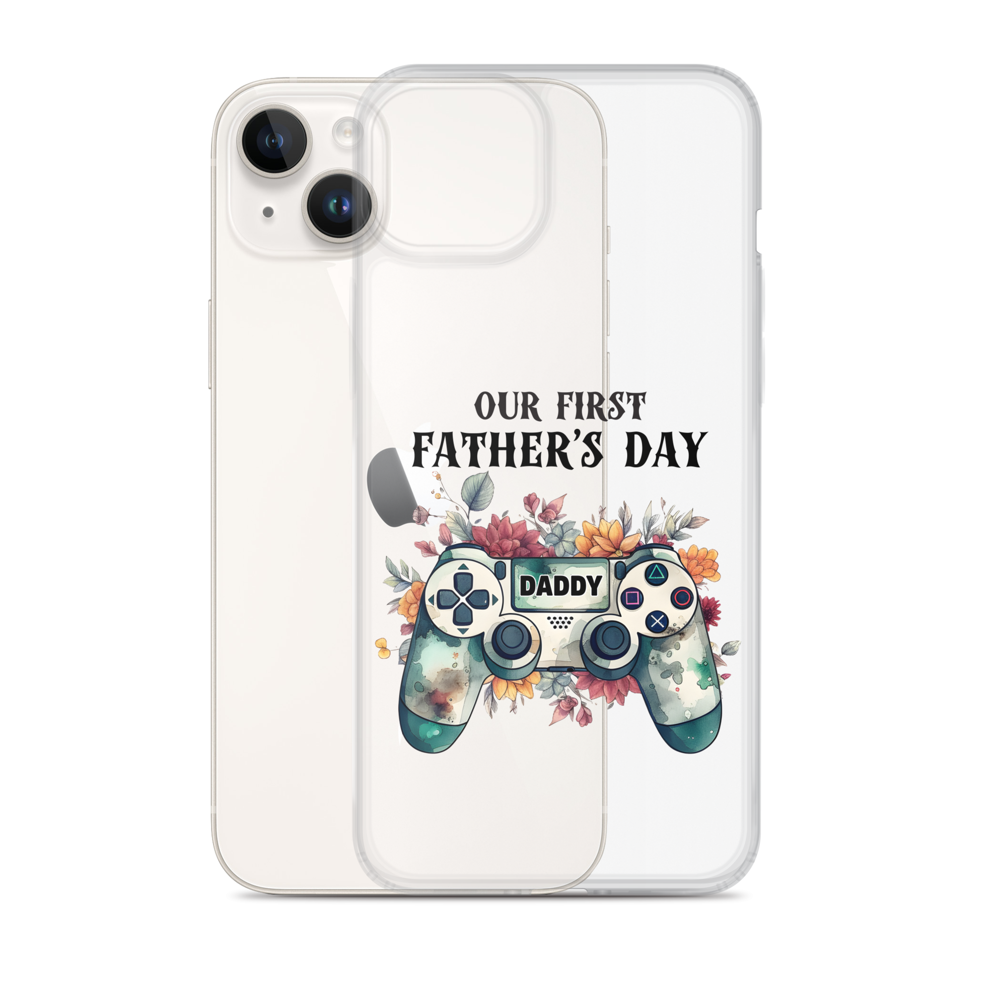 Our First Father's day Clear Case for iPhone®