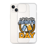 First Father's Day Clear Case for iPhone®