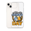 Father's First Day Clear Case for iPhone®