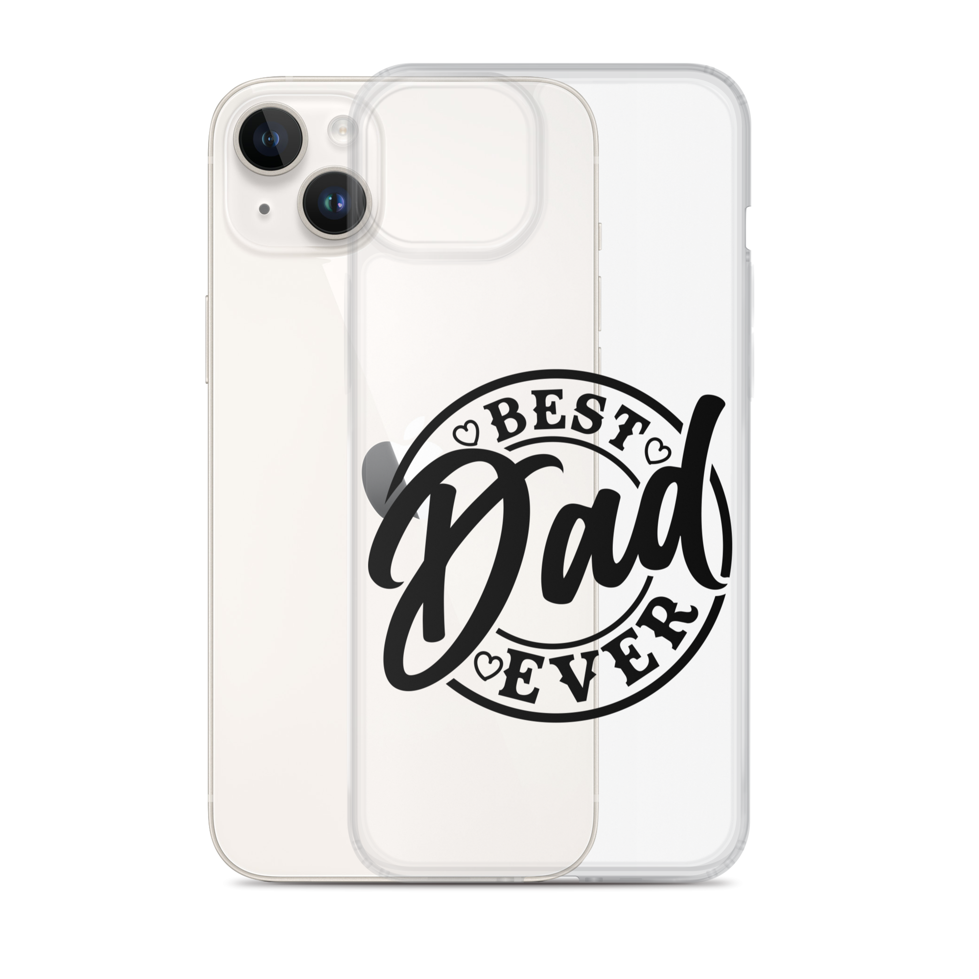 Best Dad Ever Clear Case for iPhone®