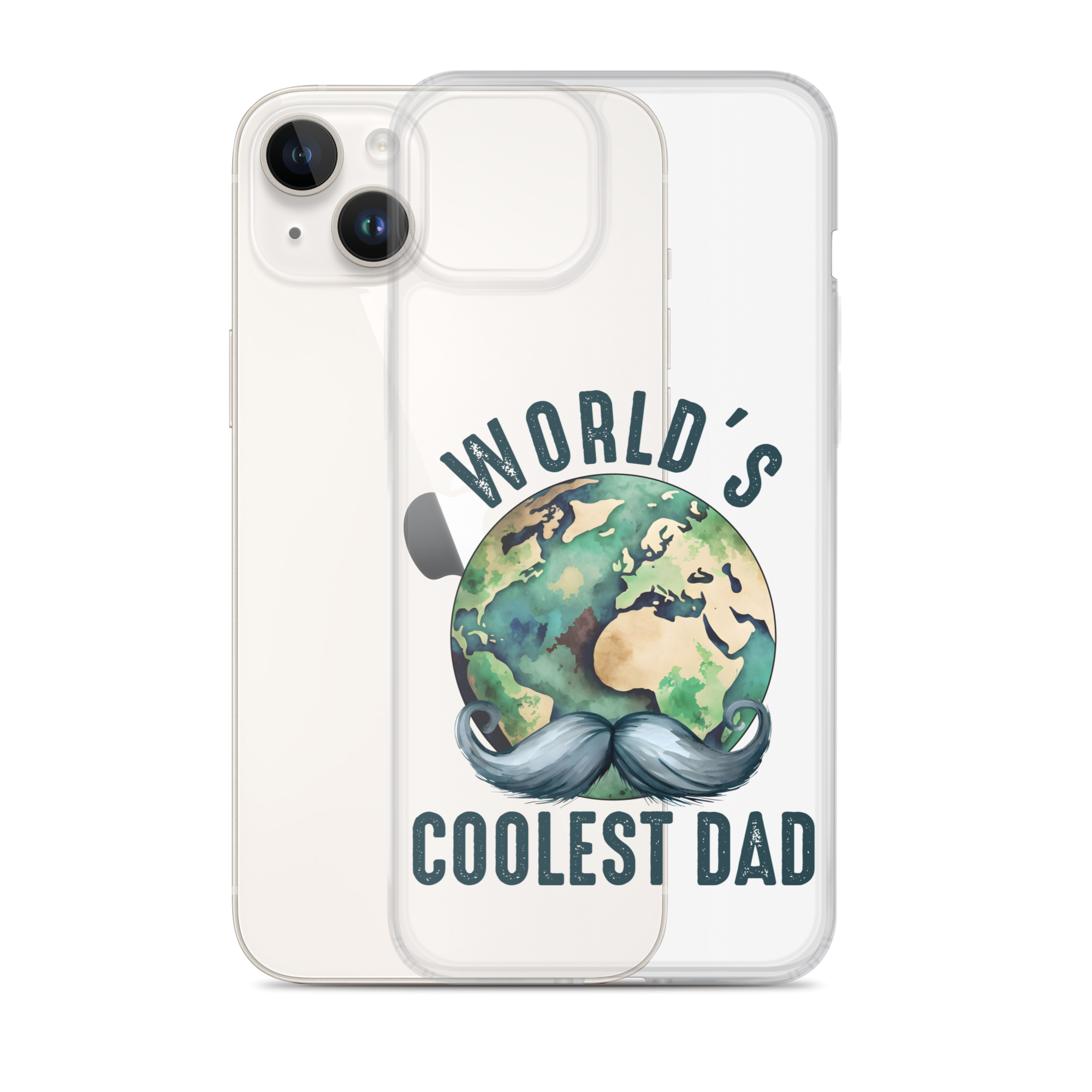 World's Coolest Dad Clear Case for iPhone®