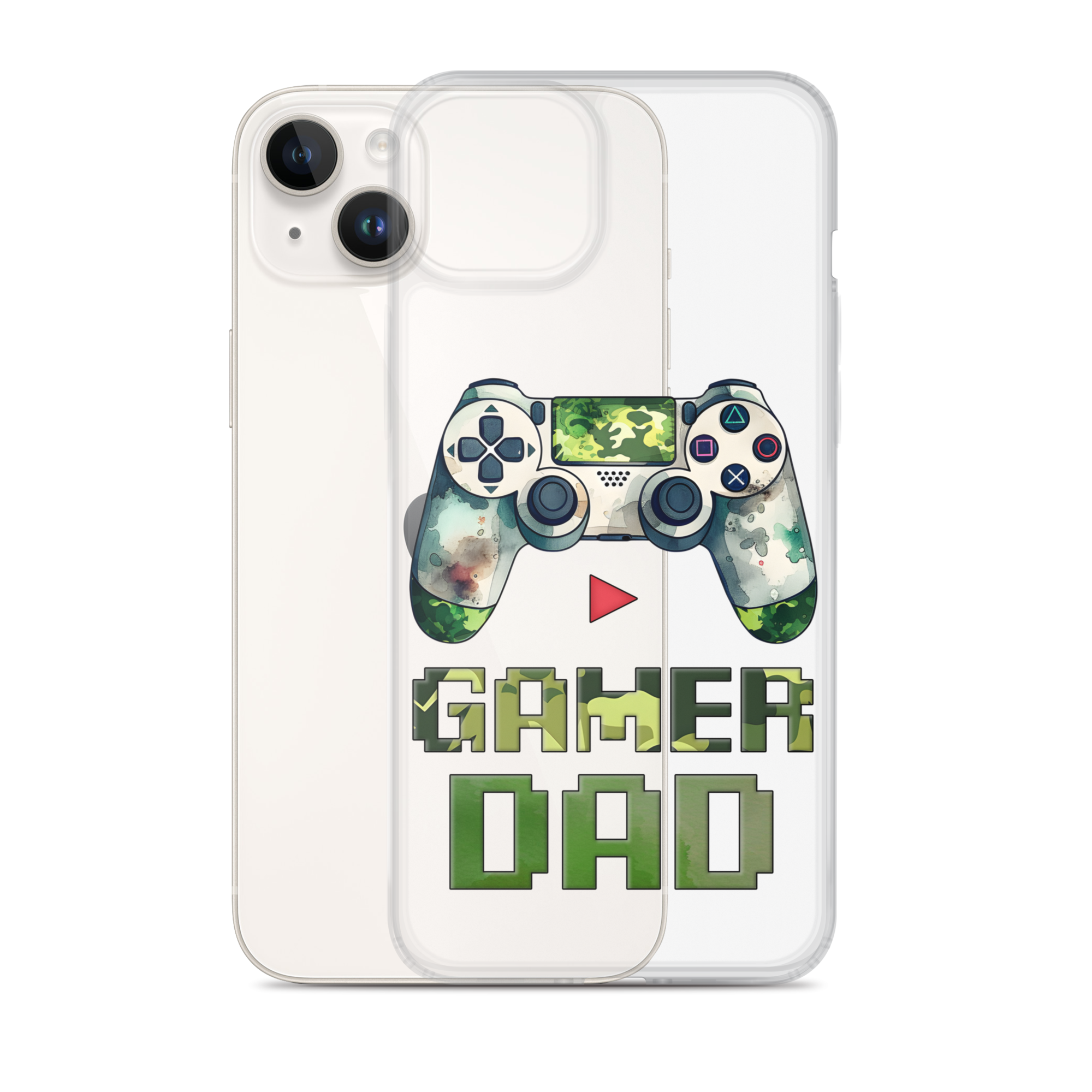 Gamer Dad Clear Case for iPhone®