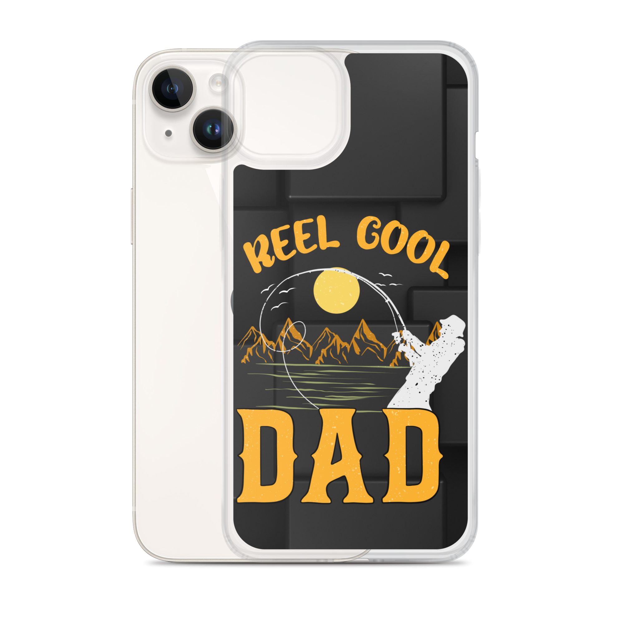 Reel Cool Dad Clear Case for iPhone®