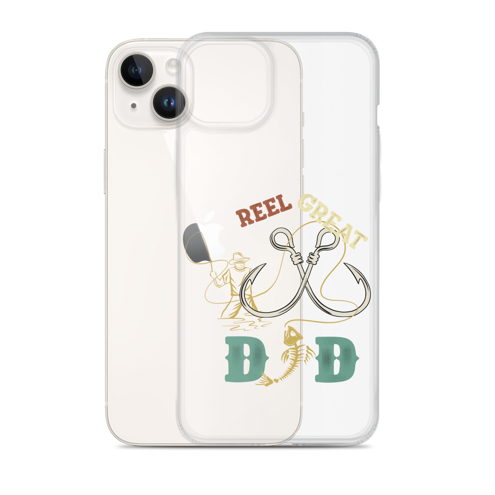 Reel Great Dad Clear Case for iPhone®