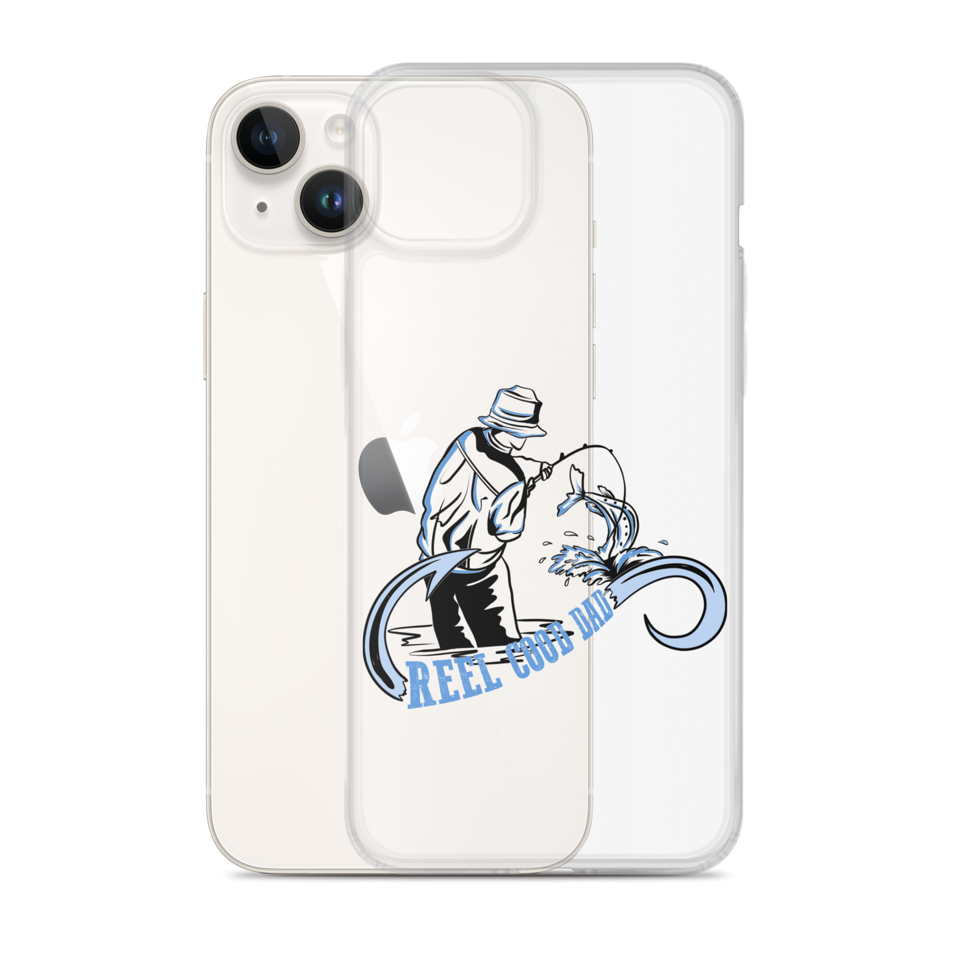 Reel Cool Dad Clear Case for iPhone®