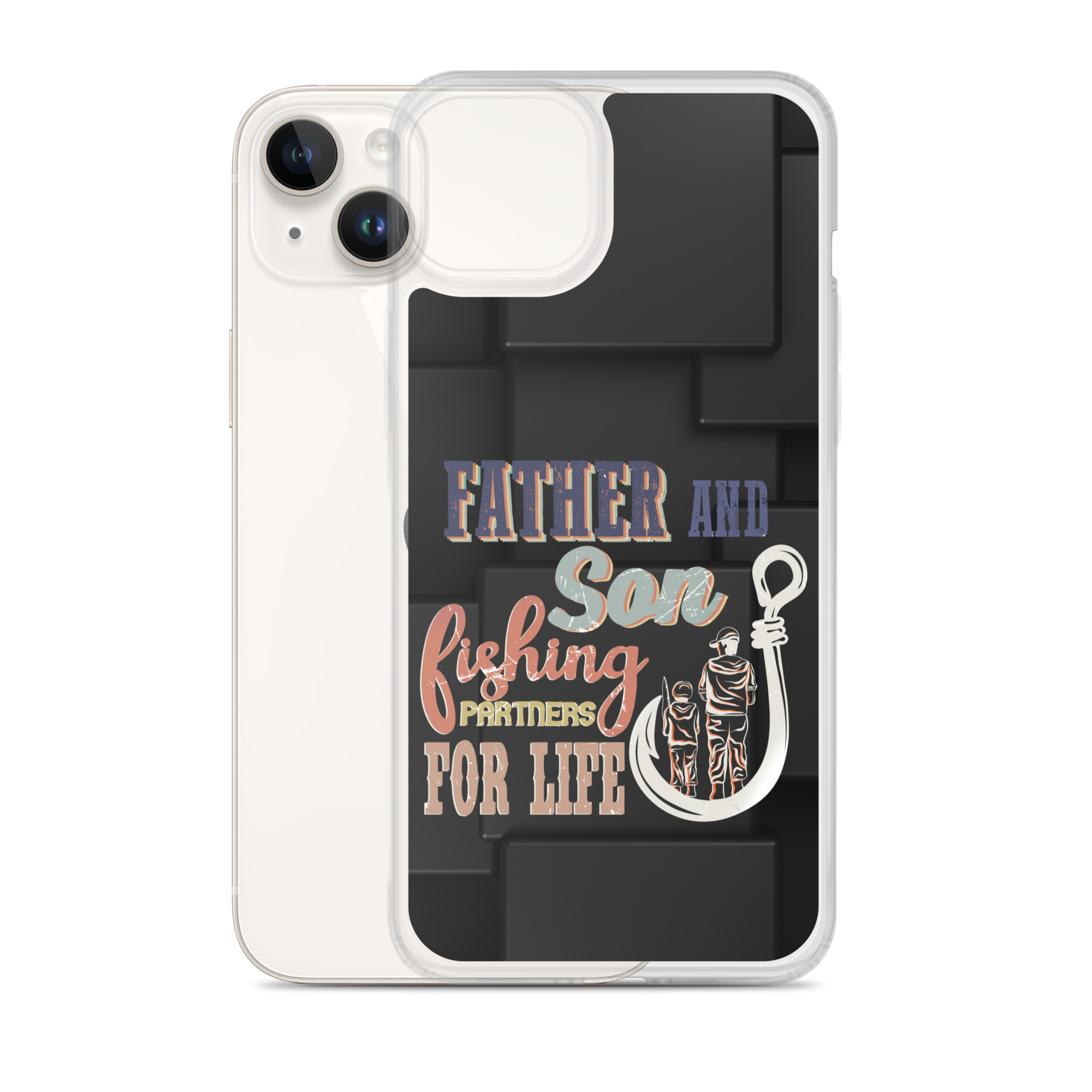 Father And Son Fishing Partners For Life Clear Case for iPhone®