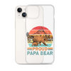 Proud Papa Bear Clear Case for iPhone®