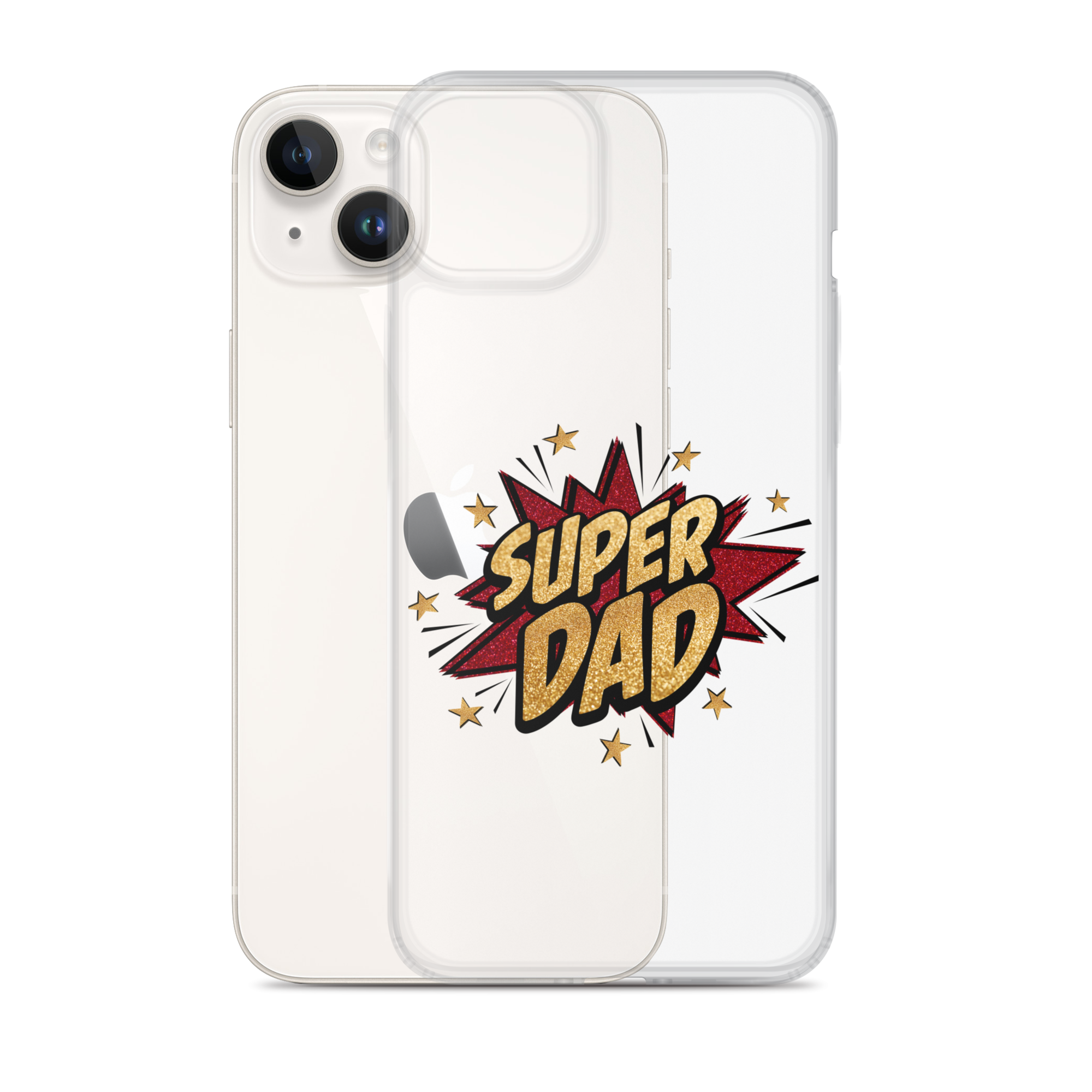 Super Dad Clear Case for iPhone®