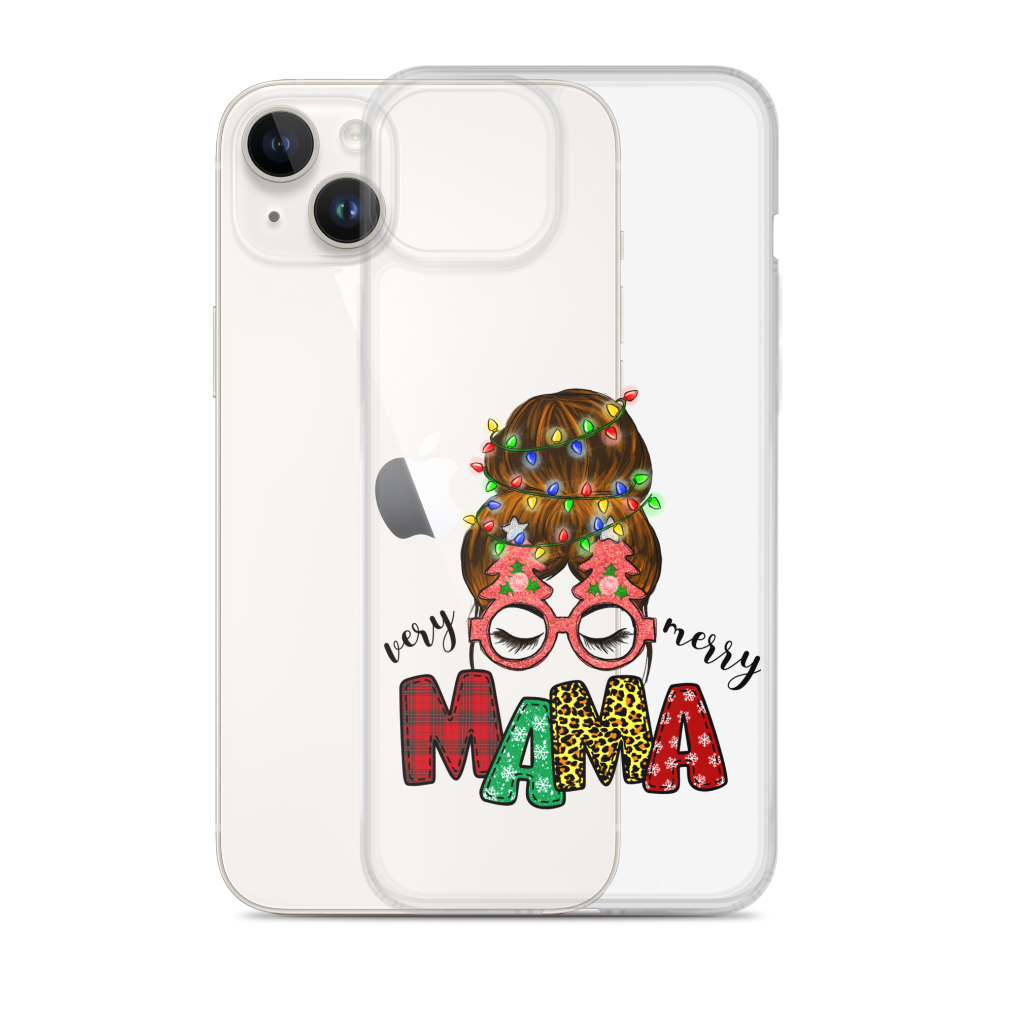 My Merry Mama Clear Case for iPhone®