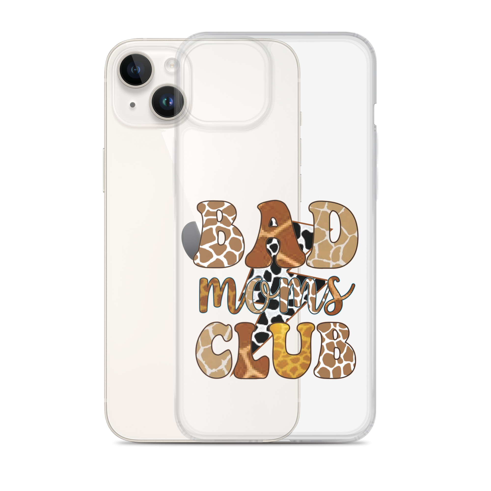 Bad Moms Club Clear Case for iPhone®