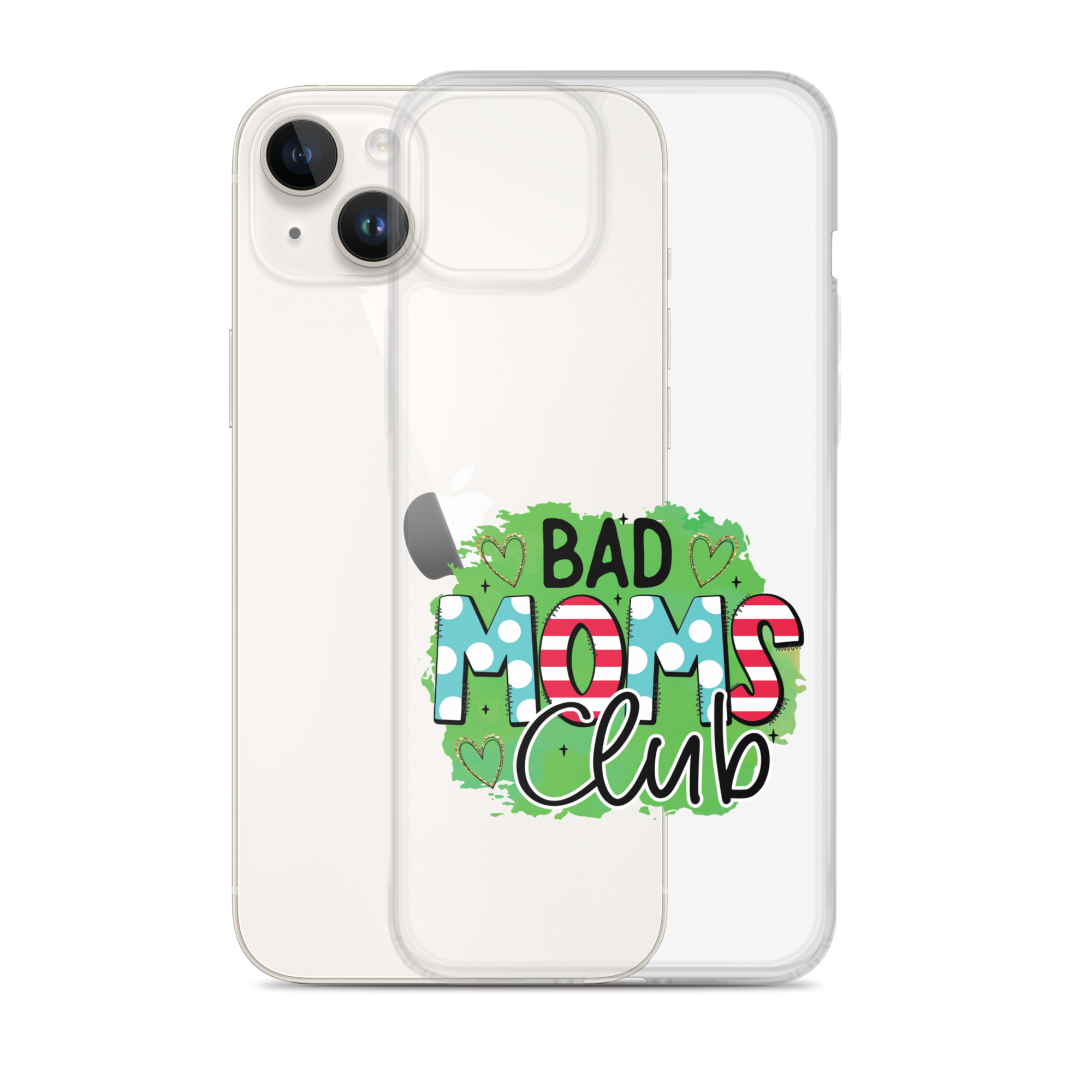 Bad Moms Club Clear Case for iPhone®