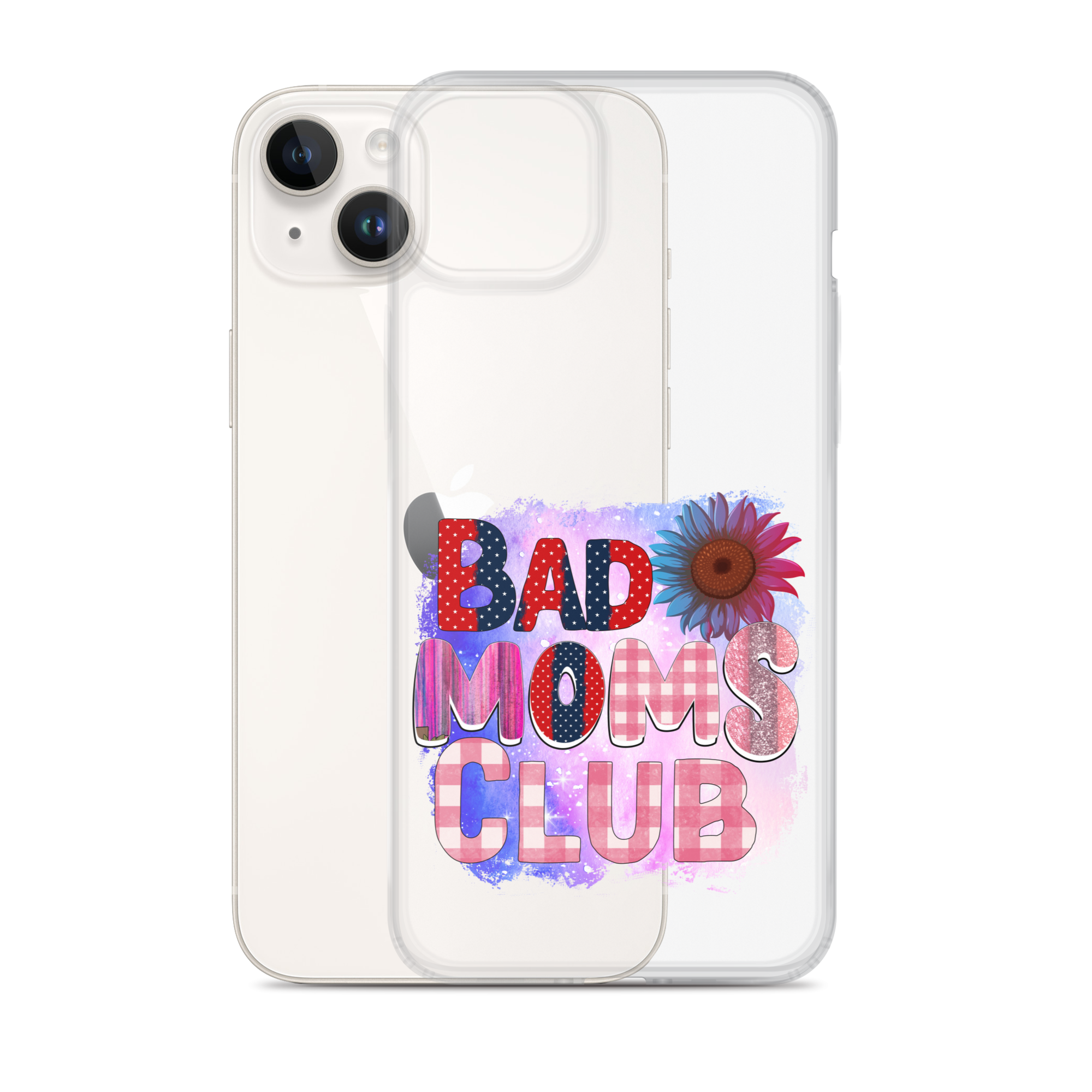 Bad Moms Club Clear Case for iPhone®