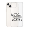 Come On Christmas Daddy Needs New Socks Clear Case for iPhone®