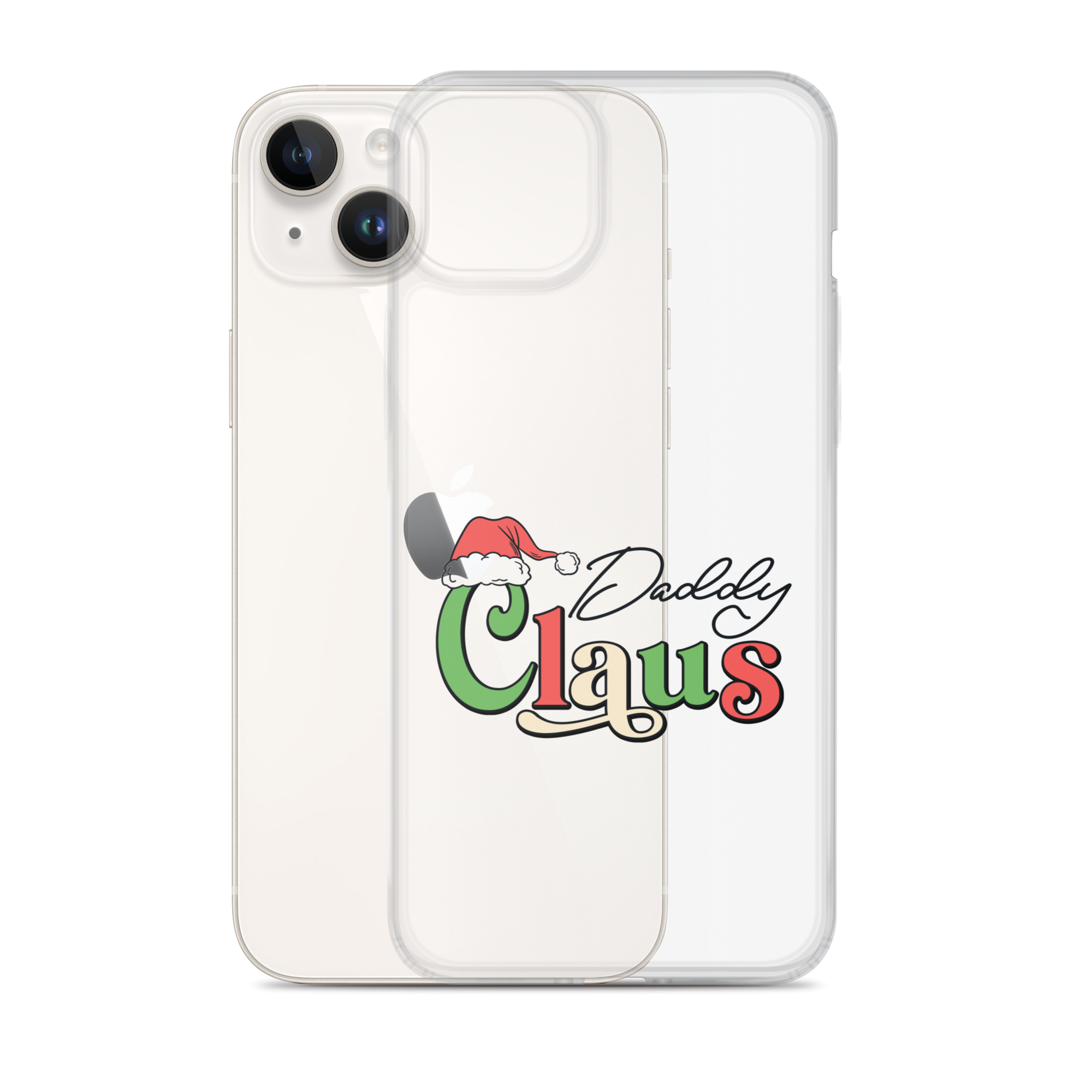 Daddy Claus Clear Case for iPhone®