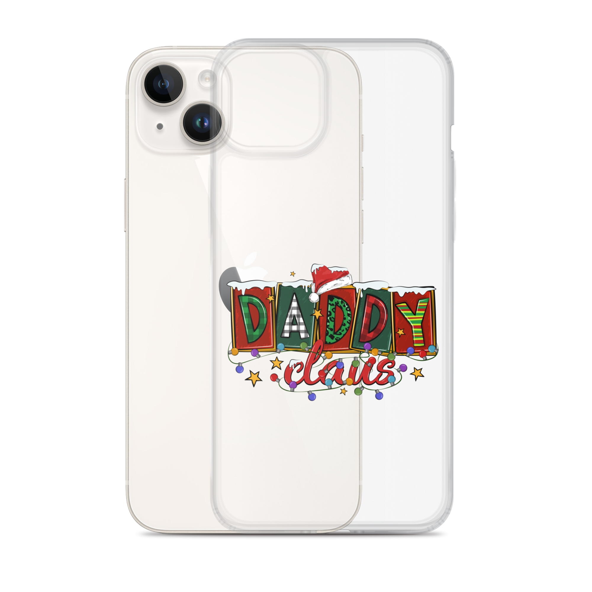 Daddy Claus Clear Case for iPhone®