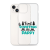 First Christmas As Daddy Clear Case for iPhone®