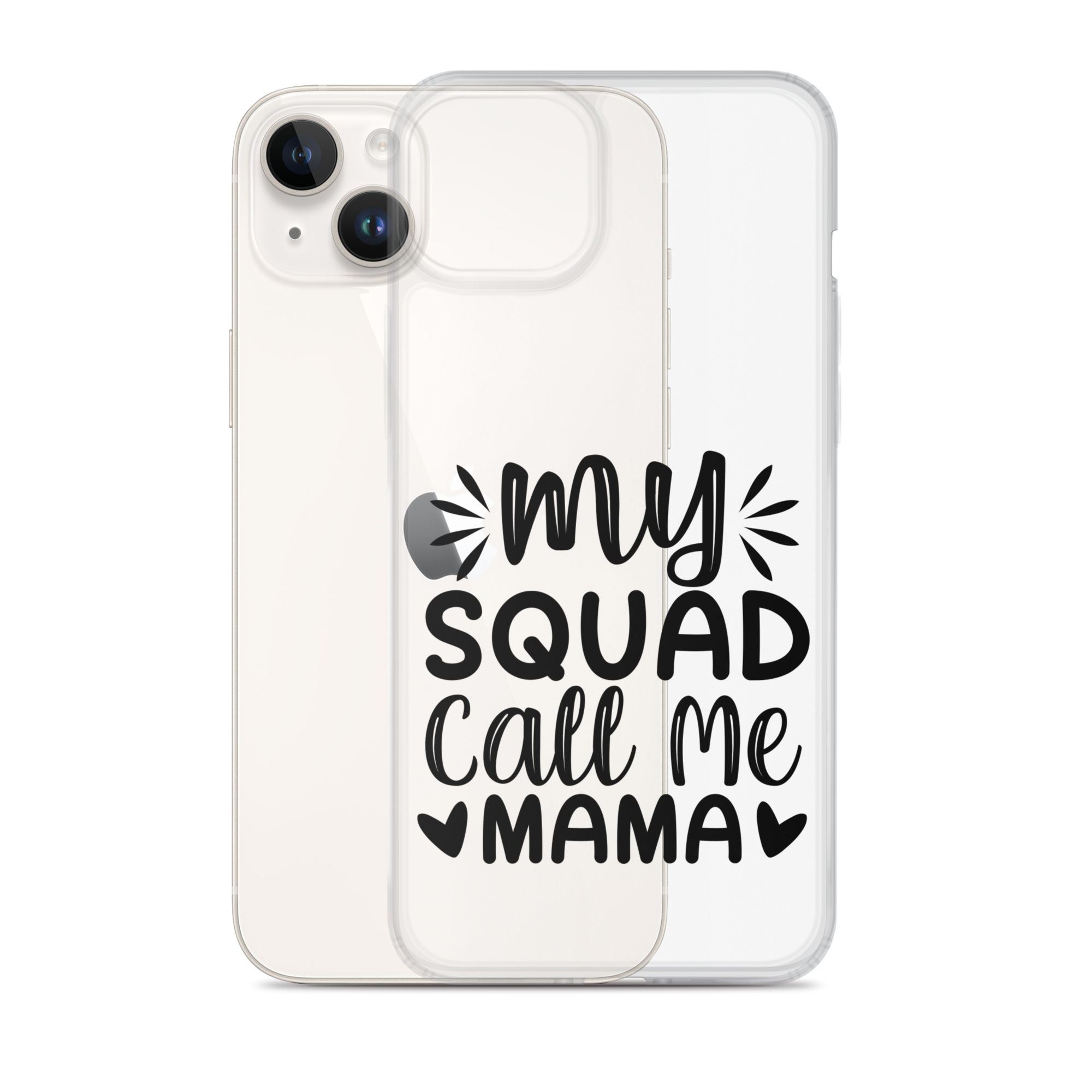 My Squad Call Me Mama Clear Case for iPhone®