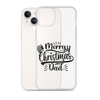 Merry Christmas Dad Clear Case for iPhone®