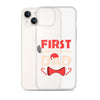 First Christmas As Dad Clear Case for iPhone®