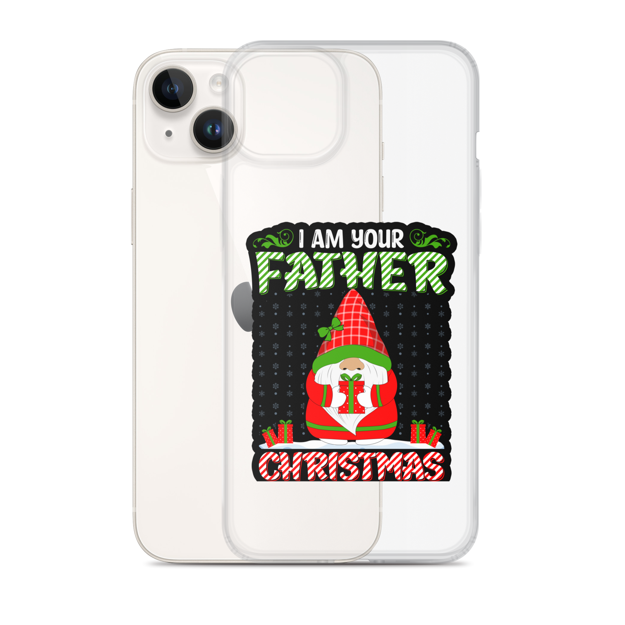 I Am Your Father Christmas Clear Case for iPhone®