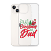 First Christmas As Dad Clear Case for iPhone®