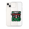 First Christmas As Dad Clear Case for iPhone®