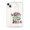 My First Christmas As A mom 2024 Clear Case for iPhone®