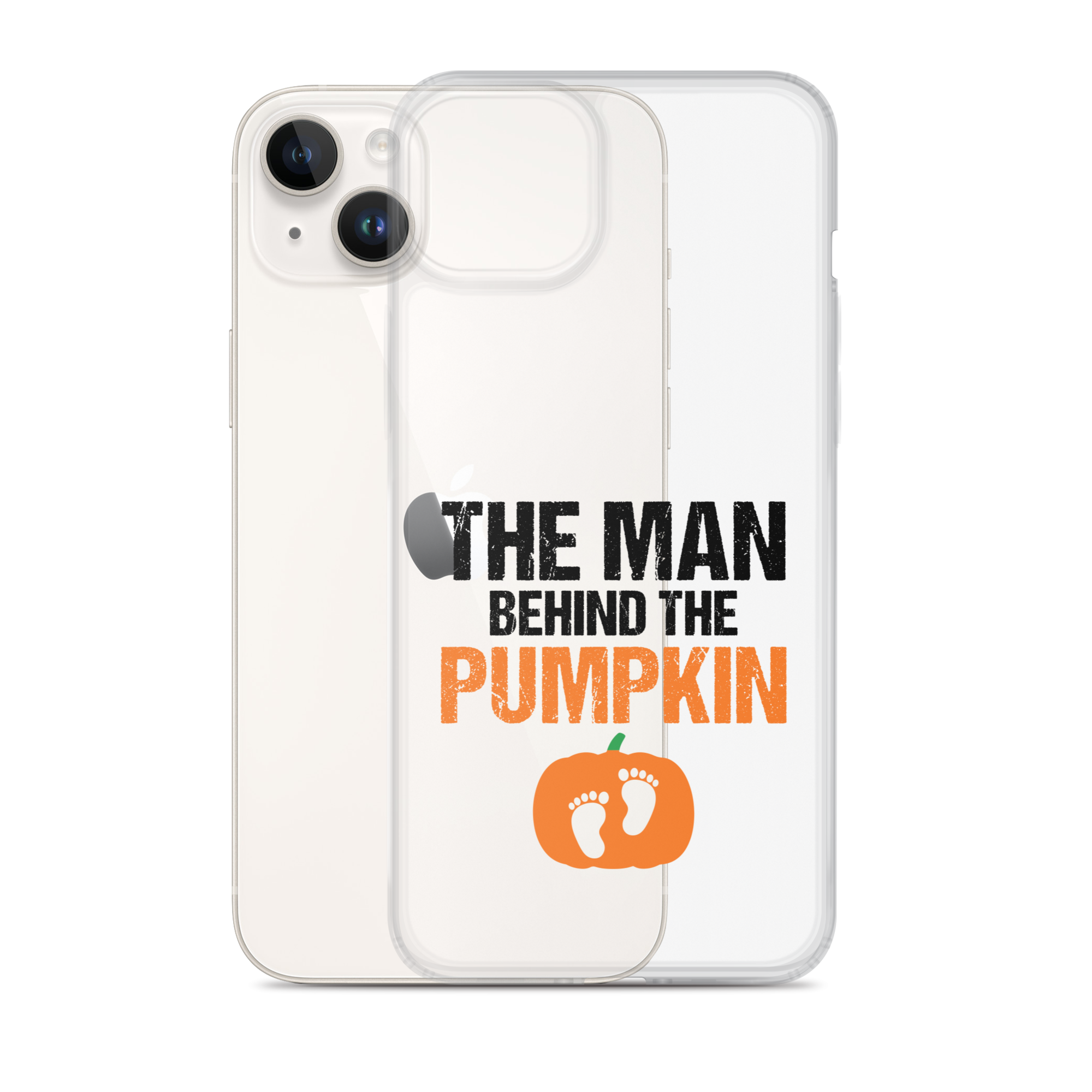 The Man Behind The Pumpkin Clear Case for iPhone®