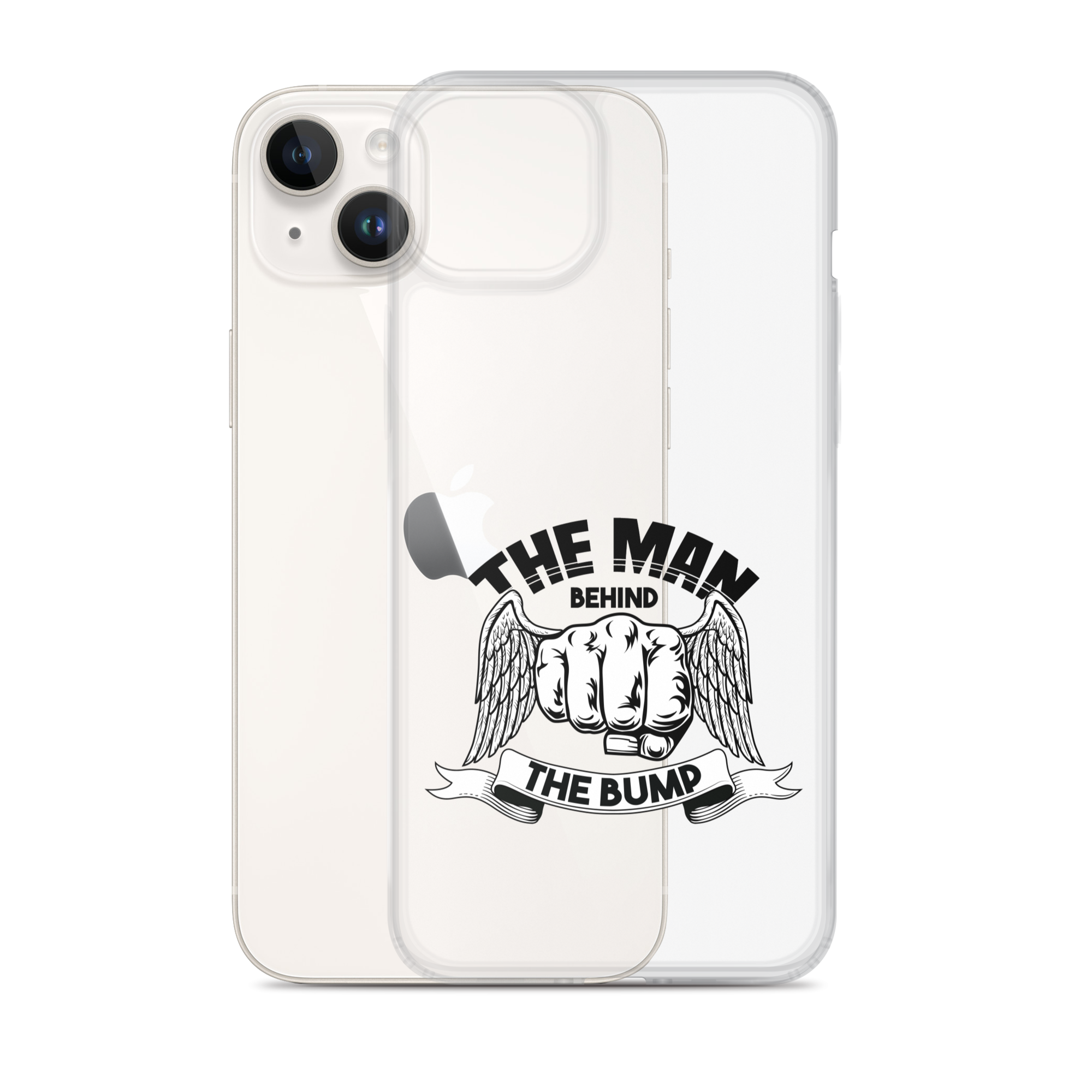 The Man Behind The Bump Clear Case for iPhone®