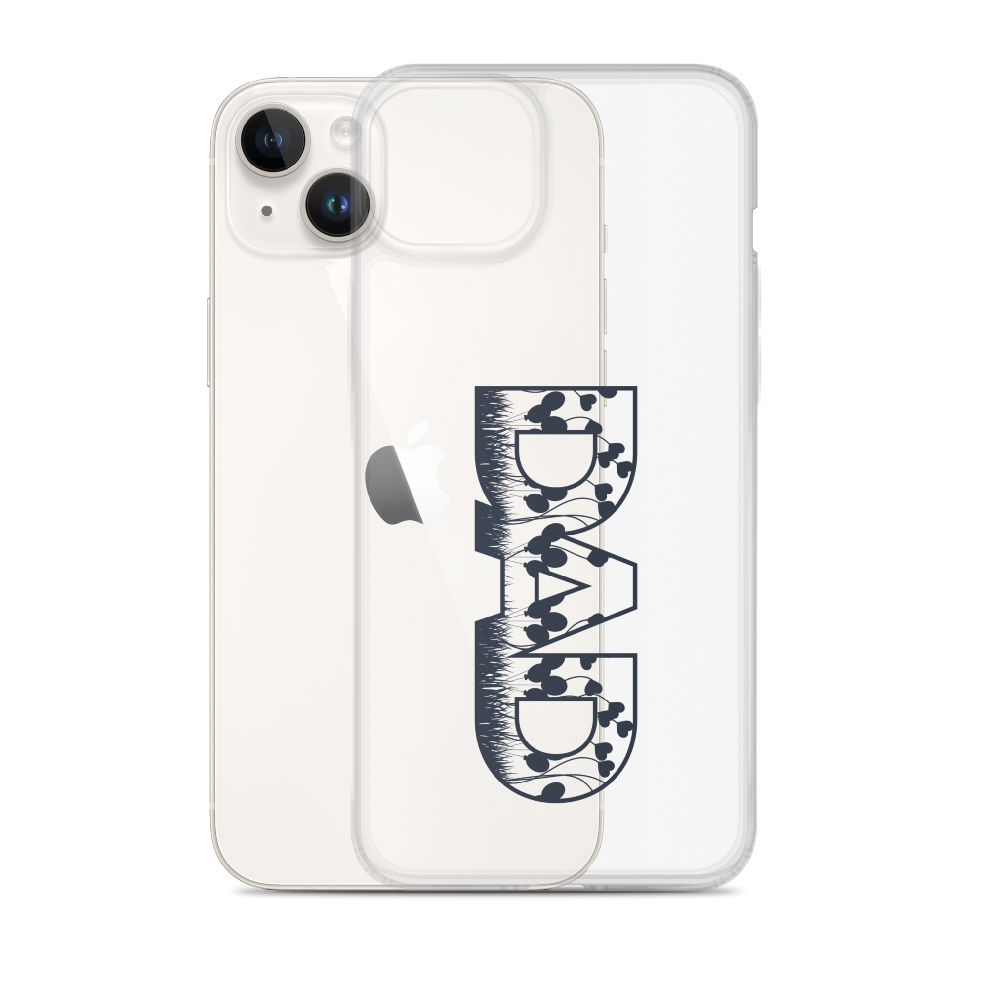 Dad Valentine Days Clear Case for iPhone®