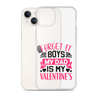 Forget It Boys My Dad is My Valentine's Clear Case for iPhone®