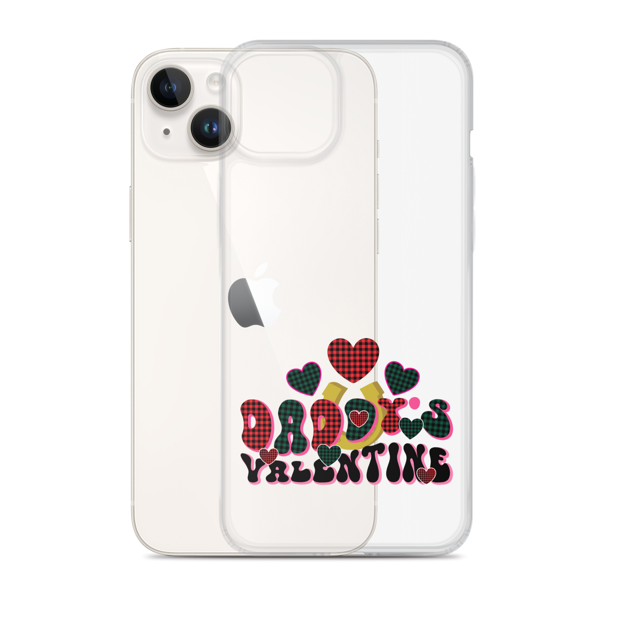 Daddy's Valentine Clear Case for iPhone®