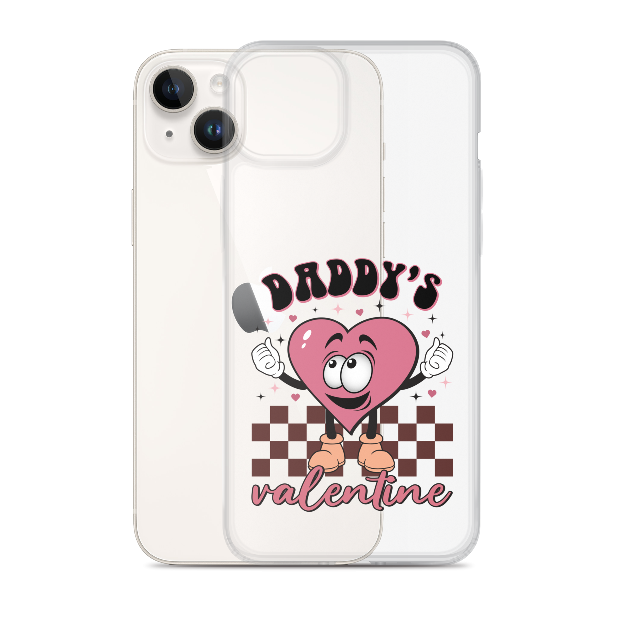 Daddy's Valentine Clear Case for iPhone®