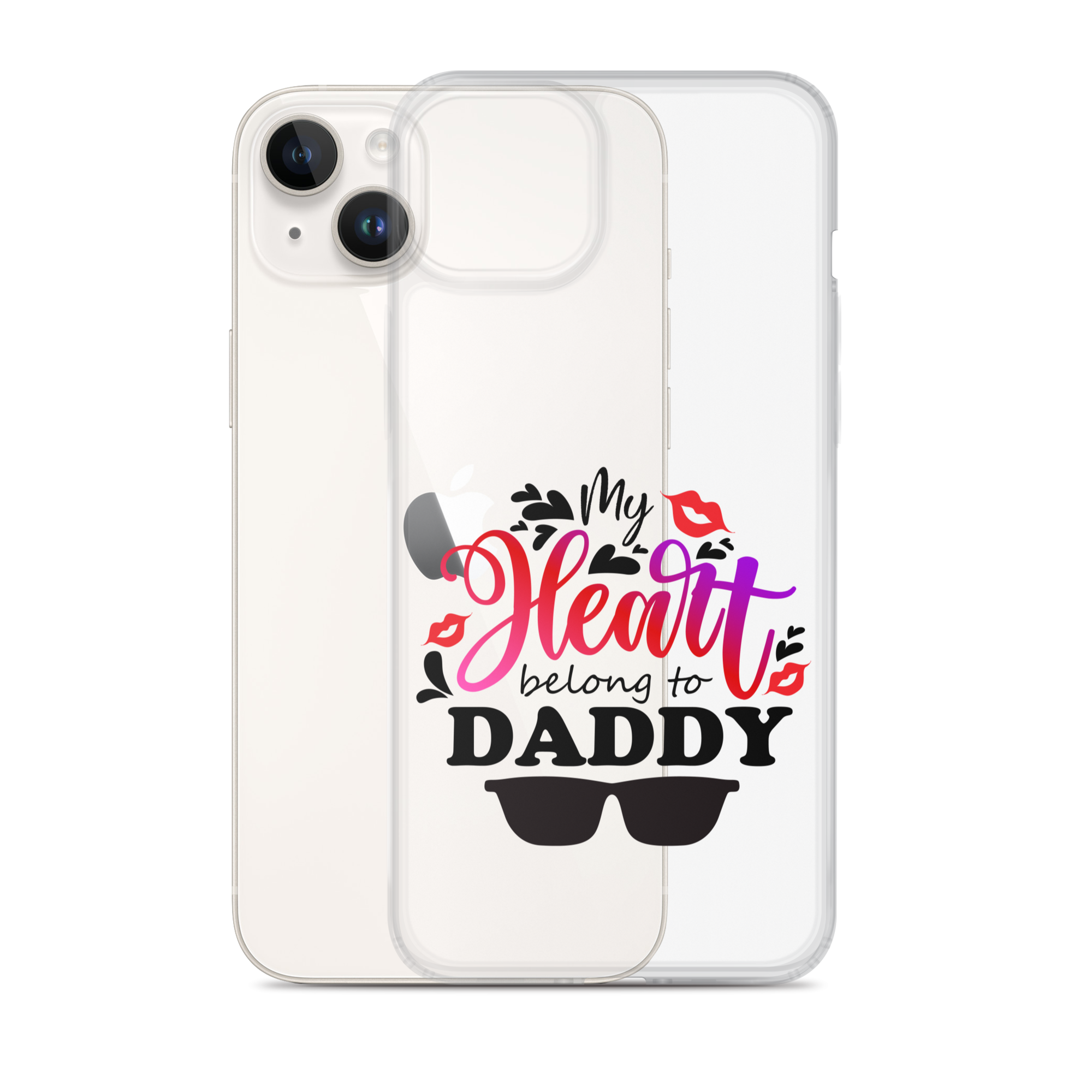 I'm Daddy's Valentine Clear Case for iPhone®