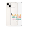 Always Read The Fine Print I'm Pregnant Clear Case for iPhone®