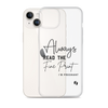 Always Read The Fine Print I'm Pregnant Clear Case for iPhone®