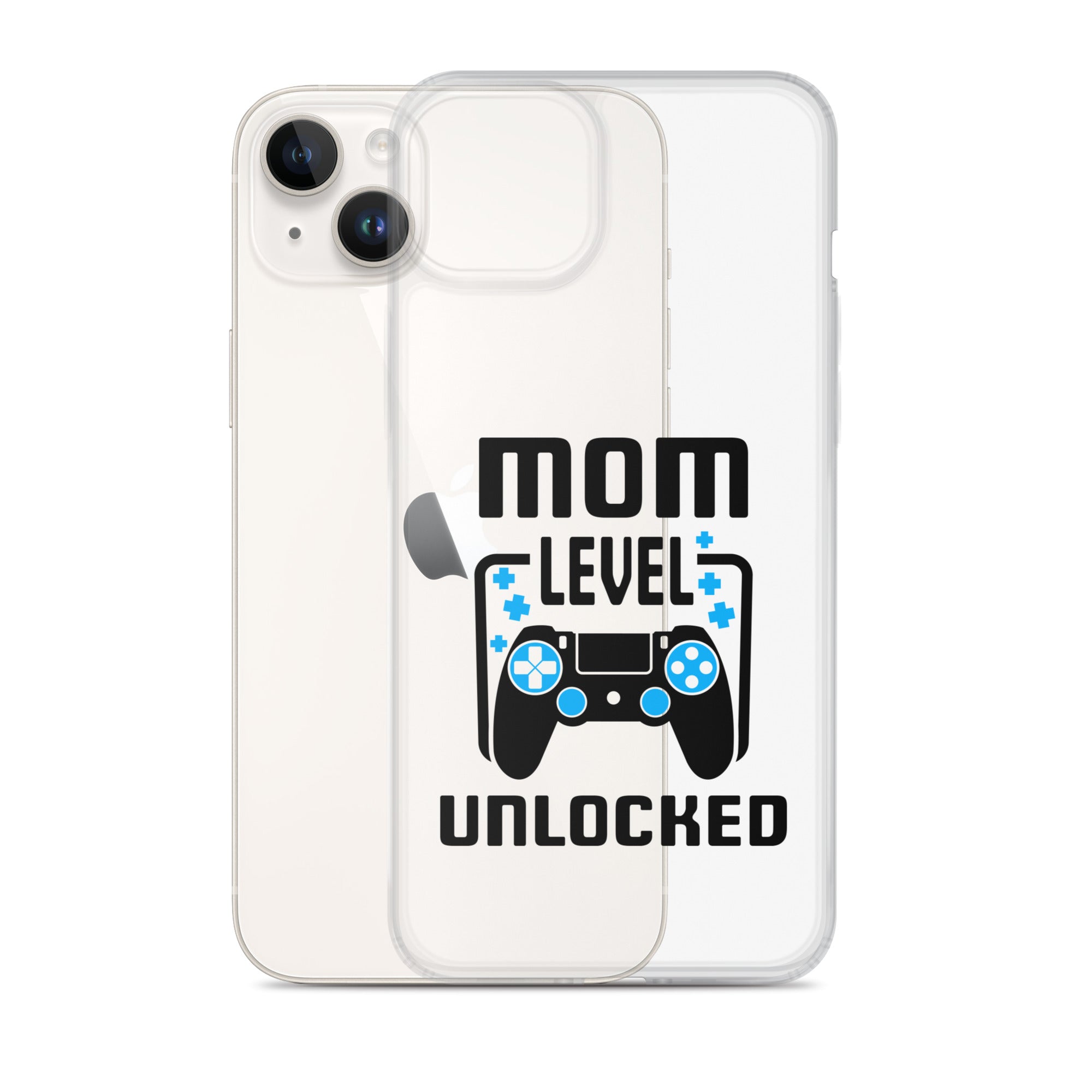 Mom Level Unlocked Clear Case for iPhone®