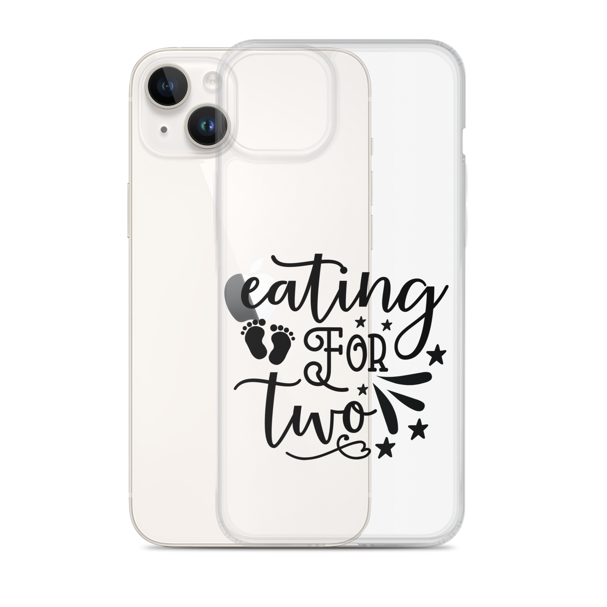 I'm Eating for Two Clear Case for iPhone®