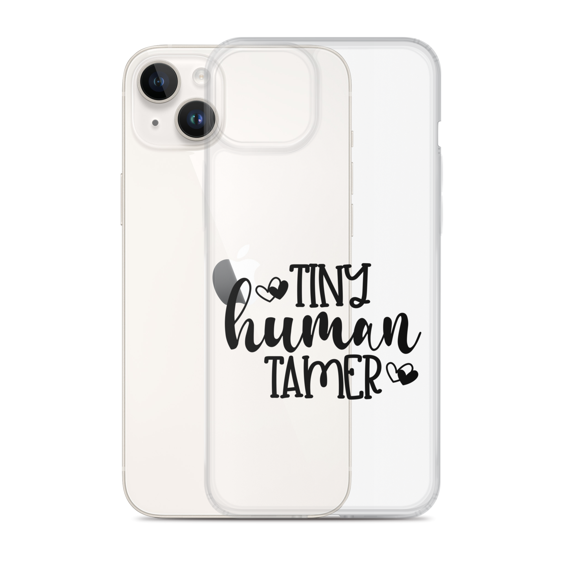 Tiny Human Tamer Clear Case for iPhone®