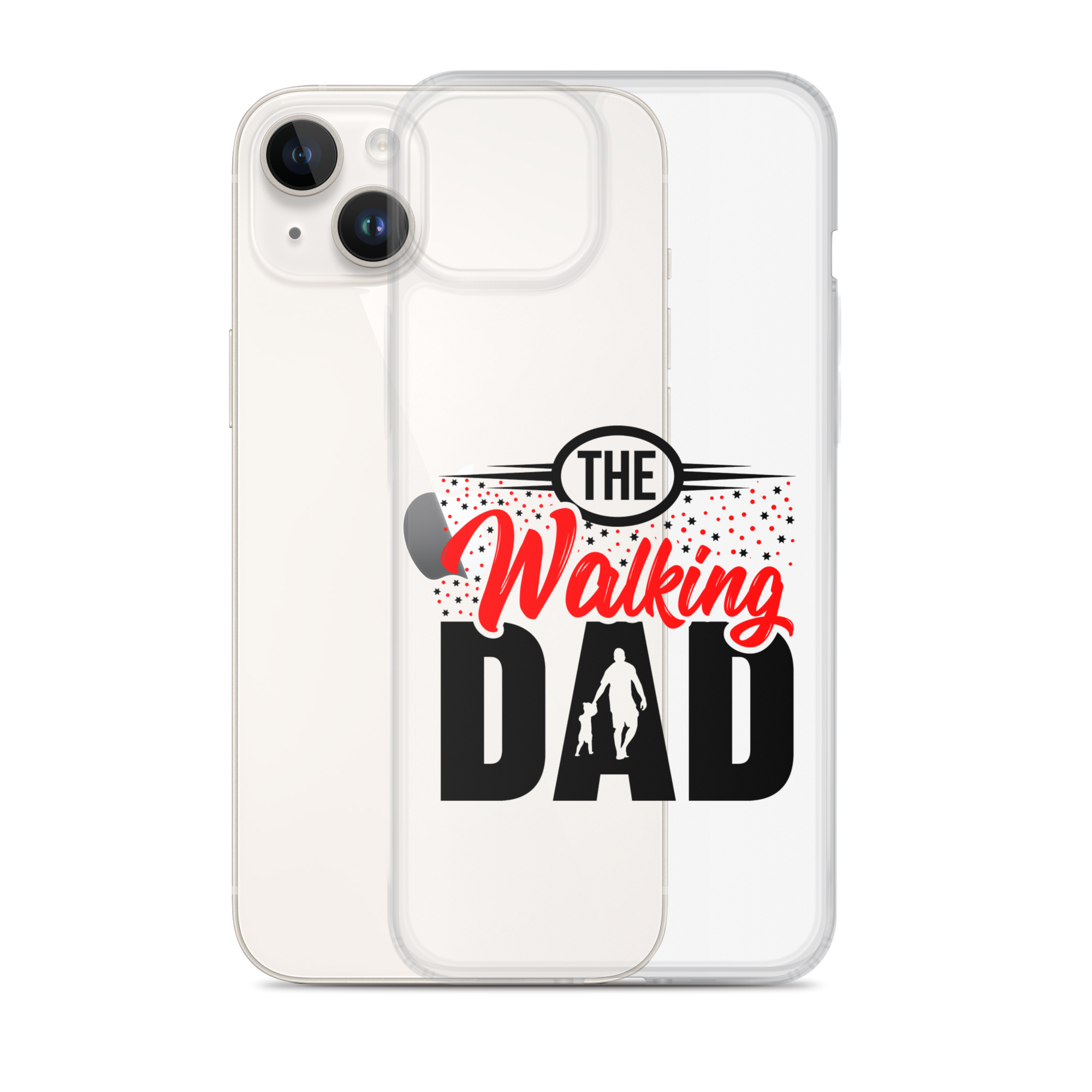 The Walking Dad Clear Case for iPhone®