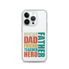 Mentor Dad Friend Teacher Father Clear Case for iPhone®