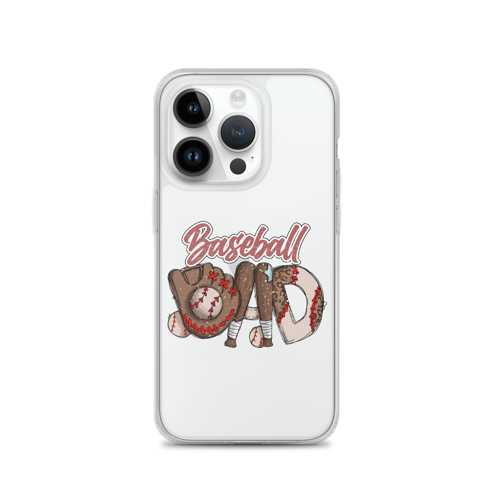 Baseball Dad Clear Case for iPhone®